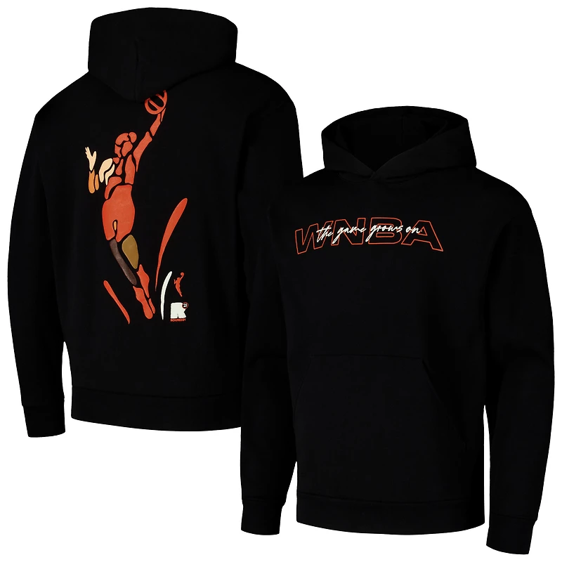 Sweat à capuche unisexe round21 noir WNBA We As One