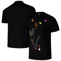 Unisex  round21 Black WNBA We Out Here Pride T-Shirt