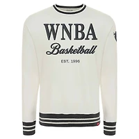 Unisex Sportiqe Cream WNBA Athletic Club Collection French Terry Crew Sweatshirt