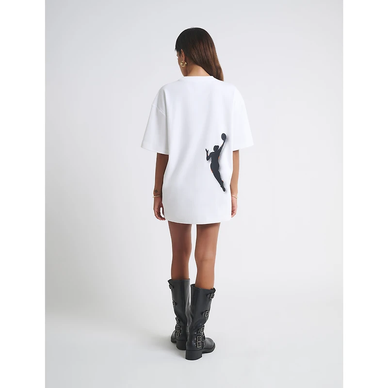 Unisex White WNBA Graphic T-Shirt