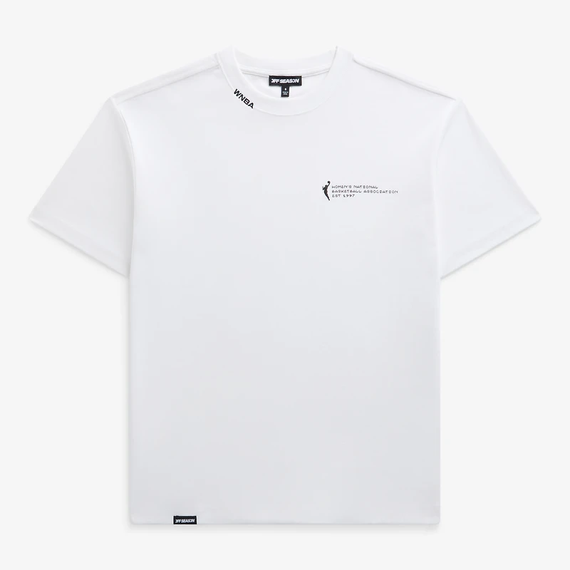 Unisex White WNBA Graphic T-Shirt