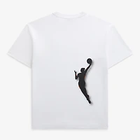Unisex White WNBA Graphic T-Shirt