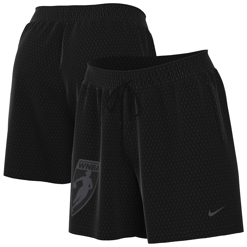 Women's Nike Black WNBA Legends Flow Mesh Shorts