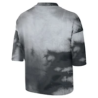 Women's Nike Black WNBA Team 13 Shadow-Dye Boxy Cropped T-Shirt