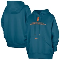 Women's Nike  Blue WNBA Logowoman Phoenix Fleece Pullover Hoodie