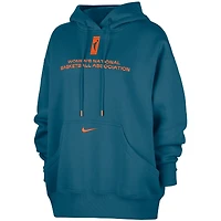 Women's Nike  Blue WNBA Logowoman Phoenix Fleece Pullover Hoodie