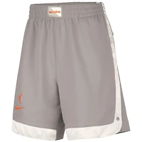 Women's Nike  Gray WNBA Gear Fly Basketball Tri-Blend Fleece Shorts