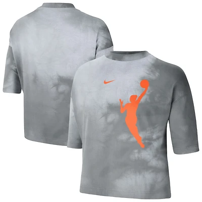 T-shirt court Nike WNBA Team 13 gris à effet ombré pour femme