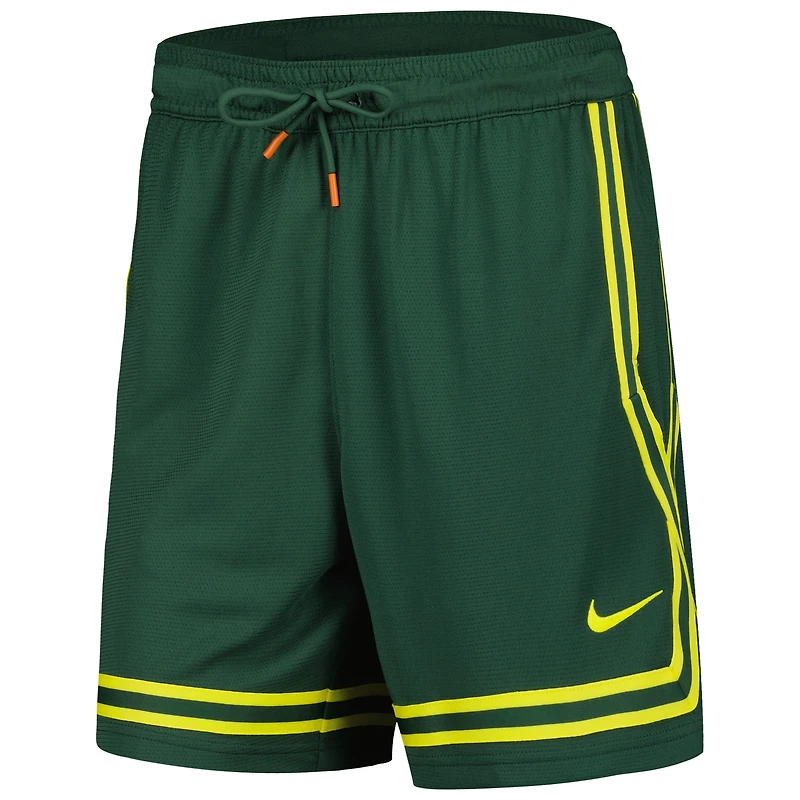 Women's Nike Hunter Green WNBA Logowoman Team 13 Crossover Performance Shorts