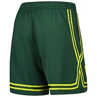 Women's Nike Hunter Green WNBA Logowoman Team 13 Crossover Performance Shorts