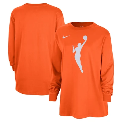 T-shirt surdimensionné à manches longues Nike WNBA Jumpwoman Logo Boyfriend pour femme