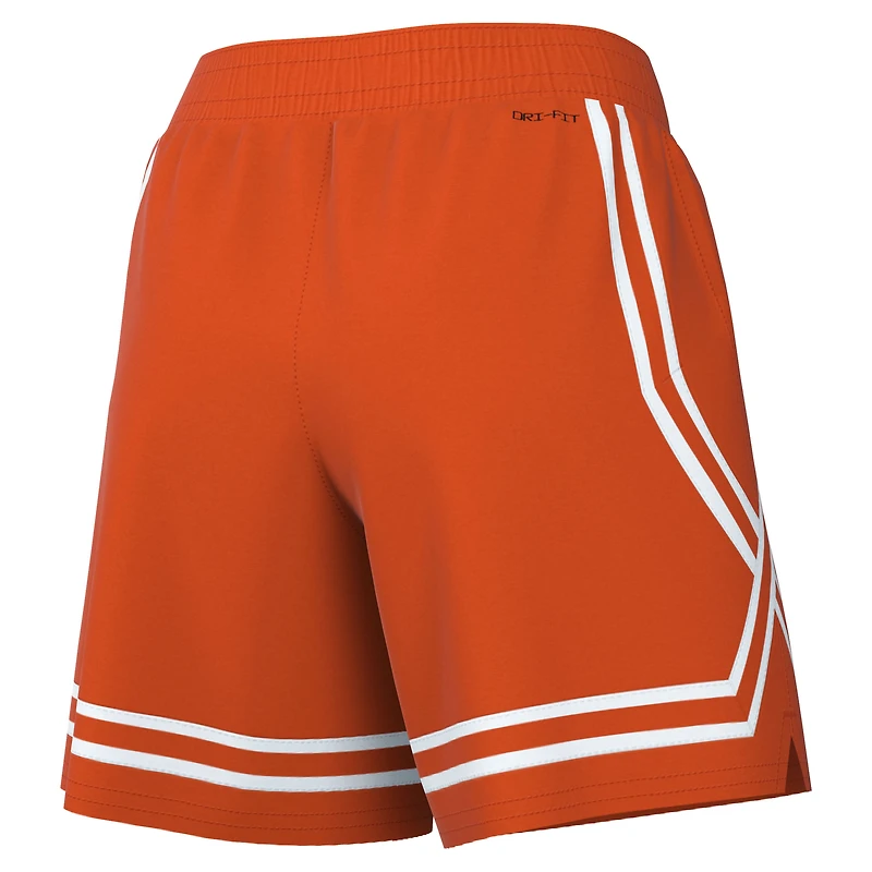 Short Crossover Performance WNBA Logowoman Team 13 Nike Orange pour Femme