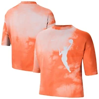 Women's Nike Orange WNBA Team 13 Shadow-Dye Boxy Cropped T-Shirt
