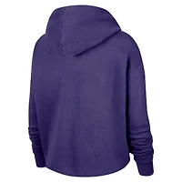 Women's Nike WNBA Logowoman Team 13 Cropped Pullover Hoodie