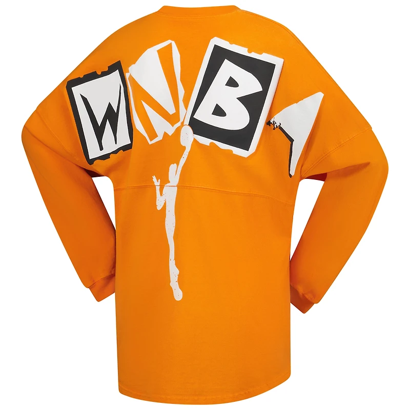 Maillot WNBA Spirit V109712 pour femme, col ras du cou, patchs, TEELADL-S, J047029714WN