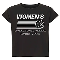 Women's Sportiqe Anthracite WNBA Athletic Club Collection Alana T-Shirt