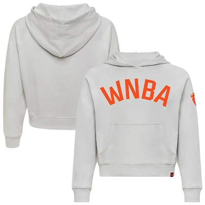 Sweat à capuche Ella gris Sportiqe pour femme, collection WNBA Genuine Issue