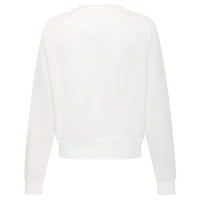 Sweat-shirt court Ashlyn blanc Sportiqe pour femme, collection WNBA Genuine Issue