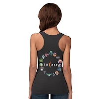 Women's Starter Black WNBA 30th Anniversary Preseason Tank Top