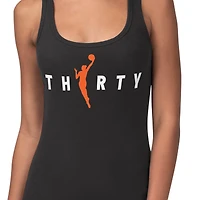 Women's Starter Black WNBA 30th Anniversary Preseason Tank Top