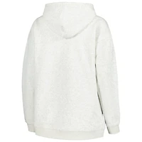 Women's The Wild Collective Heather Gray WNBA Washed Full-Zip Hoodie