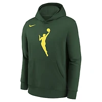 Sweat à capuche Nike Hunter Green WNBA Essential Team pour jeune