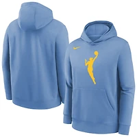 Sweat à capuche Nike WNBA Essential Team bleu clair pour jeune
