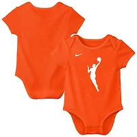 Youth Nike  Orange WNBA Essential Logo Bodysuit