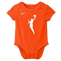 Body Nike orange WNBA Essential Logo pour enfant