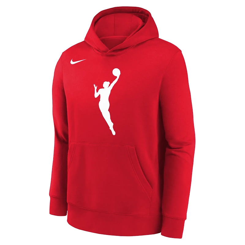 Sweat à capuche Nike rouge WNBA Essential Team pour jeune