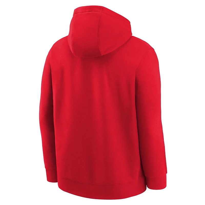 Sweat à capuche Nike rouge WNBA Essential Team pour jeune
