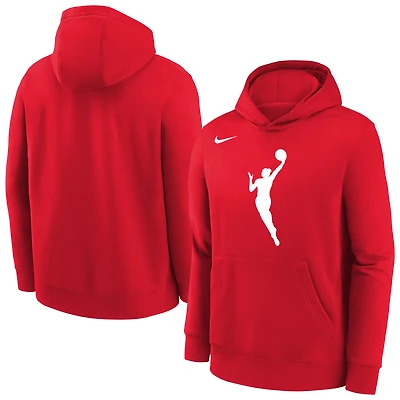 Sweat à capuche Nike rouge WNBA Essential Team pour jeune