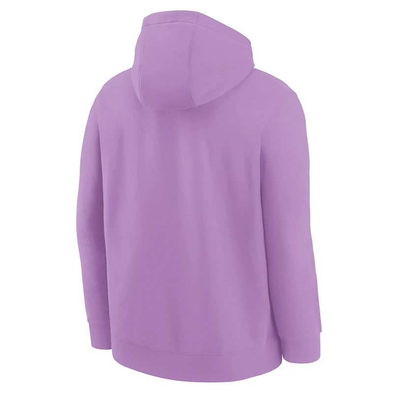 Youth Nike  Violet WNBA Essential Team Hoodie