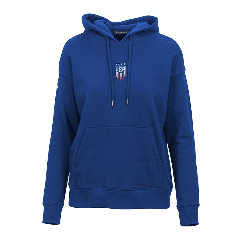 Sweat à capuche Levelwear Royal USWNT Adorn pour femme