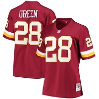 Maillot de joueur réplique Mitchell & Ness Darrell vert bordeaux Washington Football Team Legacy pour femme