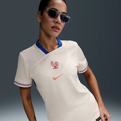 Women's Nike Cream France National Team 2025/26 Away Replica Jersey