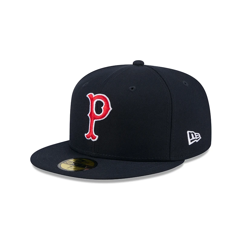 Casquette ajustée 59FIFTY bleu marine Worcester Red Sox Theme Nights de New Era pour homme