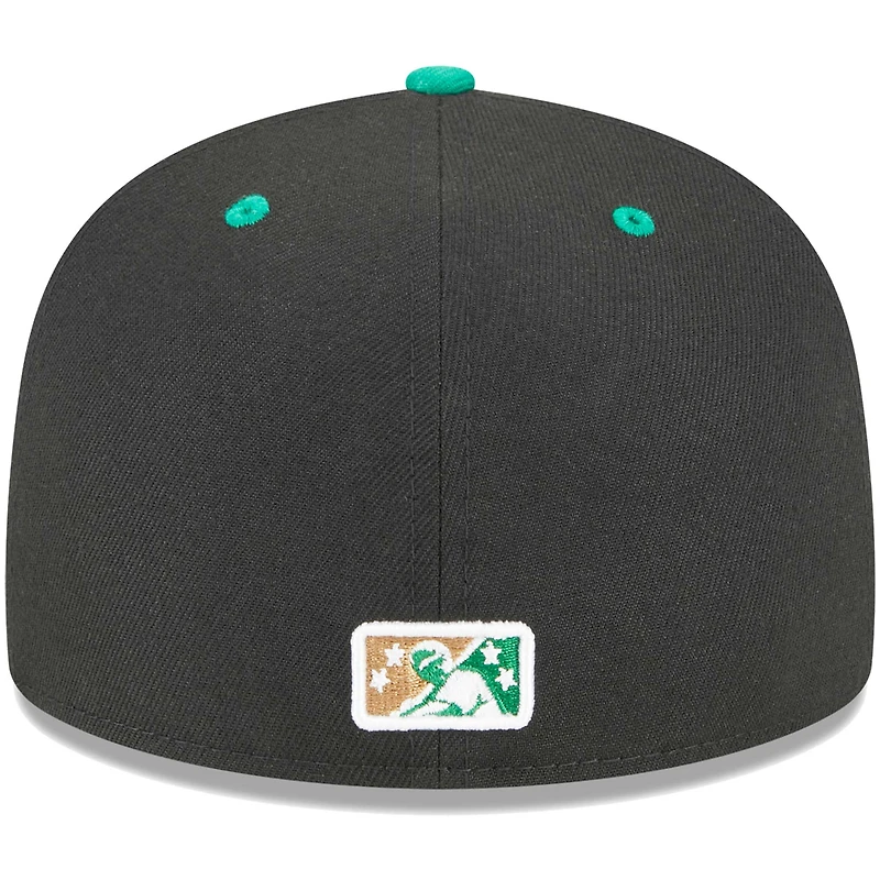 Casquette ajustée 59FIFTY pour hommes New Era Black Worcester Red Sox Theme Nights Wicked Worms of
