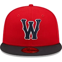 Men's New Era Red Worcester Sox Authentic Collection Team Alternate 59FIFTY Fitted Hat