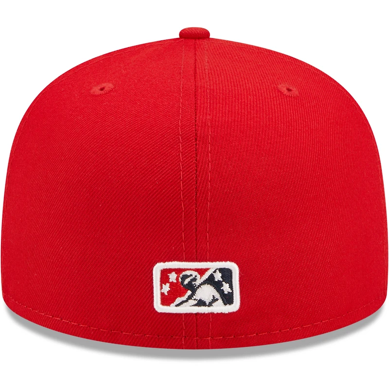 Men's New Era Red Worcester Sox Authentic Collection Team Alternate 59FIFTY Fitted Hat