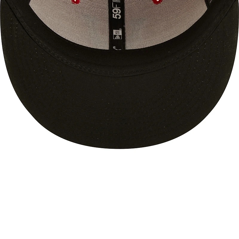 Men's New Era Red Worcester Sox Authentic Collection Team Alternate 59FIFTY Fitted Hat