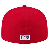 Men's New Era Red Worcester Sox Copa de la Diversión 59FIFTY Fitted Hat
