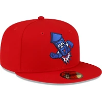 Casquette ajustée New Era Worcester Red Sox Copa De La Diversion 59FIFTY pour homme