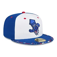 Men's New Era  White/Royal Worcester Red Sox 2026 Copa De La Diversion 59FIFTY Fitted Hat