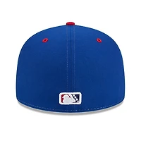 Casquette ajustée New Era 59FIFTY pour homme, blanche/bleu roi, Worcester Red Sox, édition spéciale Copa De La Diversion 2026