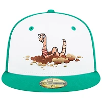 Casquette ajustée New Era White Worcester Red Sox pour hommes, soirées à thème Wicked Alternate 1 59FIFTY