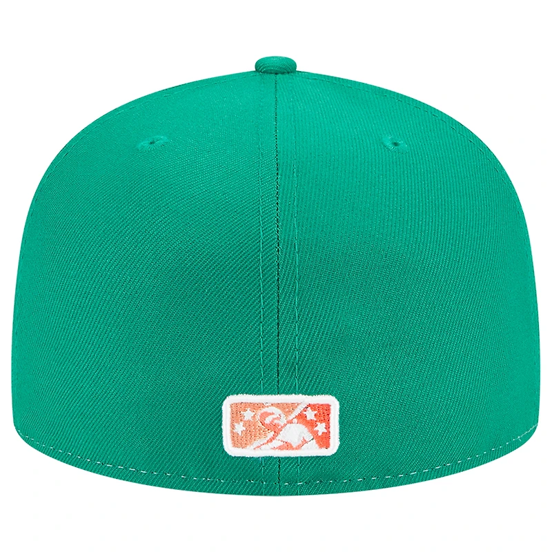 Casquette ajustée New Era White Worcester Red Sox pour hommes, soirées à thème Wicked Alternate 1 59FIFTY