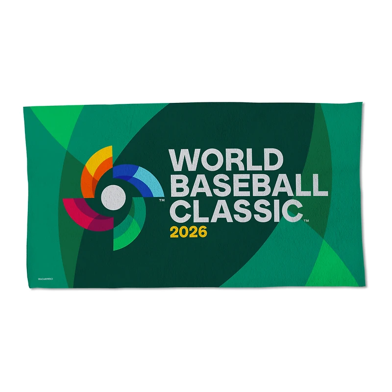 WinCraft 2026 World Baseball Classic 22" x 42" Single-Sided Locker Room Towel