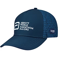 Casquette de camionneur ajustable unisexe BOCO Gear noire World Marathon Majors Running