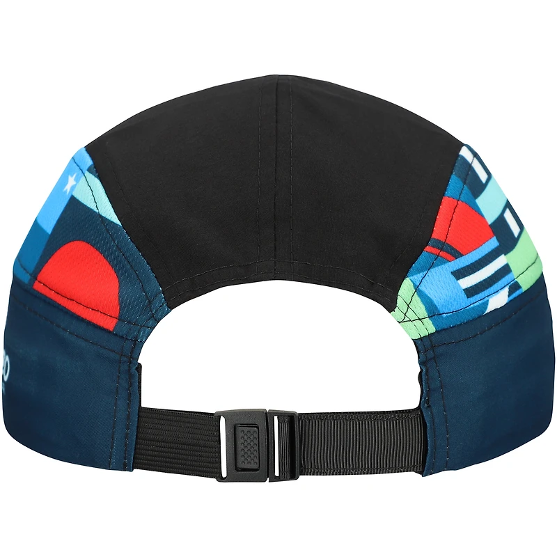 Unisex BOCO Gear  Black World Marathon Majors Trail Adjustable Hat
